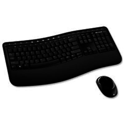 Microsoft Wireless Comfort Desktop 5000 - Keyboard and mouse set - Wireless Microsoft Wireless Comfort Desktop 5000 - Keyboard and mouse set - Wireless